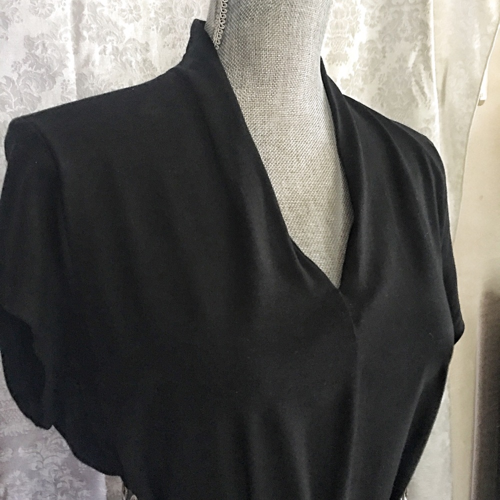 Eileen Fisher Black Jersey Dress